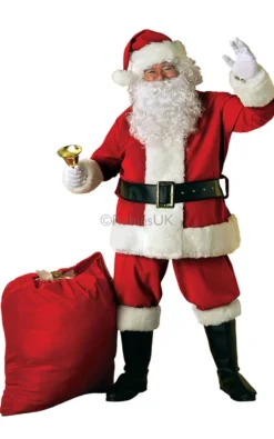 Deluxe Velvet Santa Suit Costume