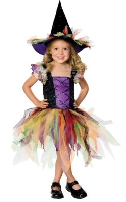 Glitter Witch Girls Costume