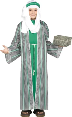 Green Wise Man Boys Nativity Costume