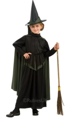 Girls Wicked Witch Halloween Costume.