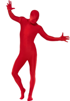 Red Second Skin Suit