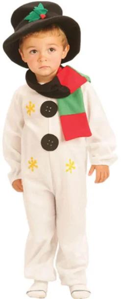 Kids Cute Snowman Costume