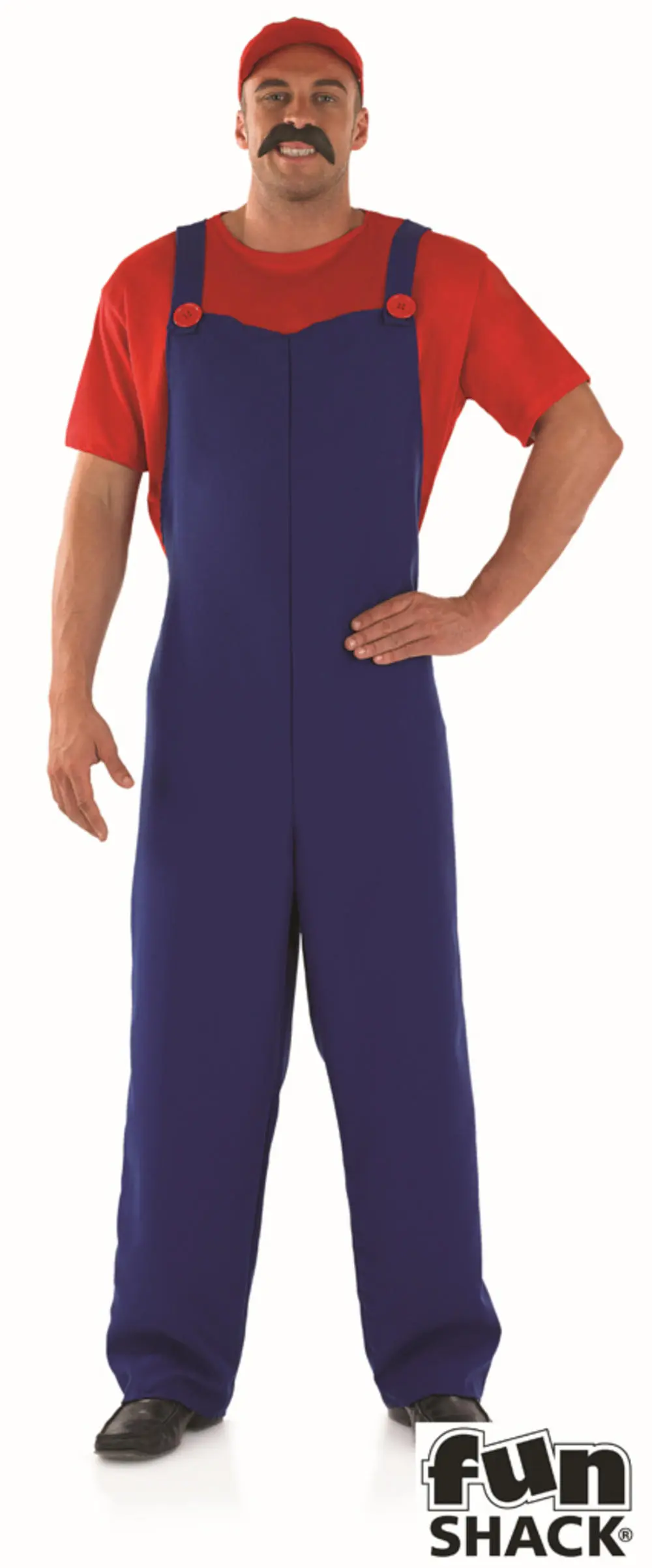 Red Plumbers Mate 80s Costume