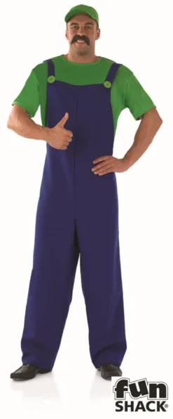 Green Plumbers Mate 80s Costume