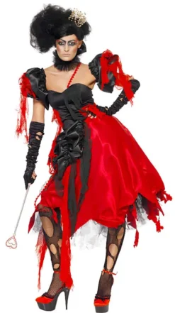 Queen Of Hearts Womens Fancy Dress Costume