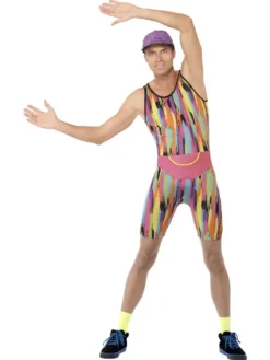 Aerobics Instructor Mens Costume
