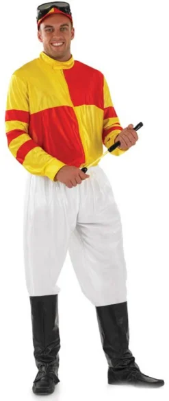 Red And Yellow Jockey Costume