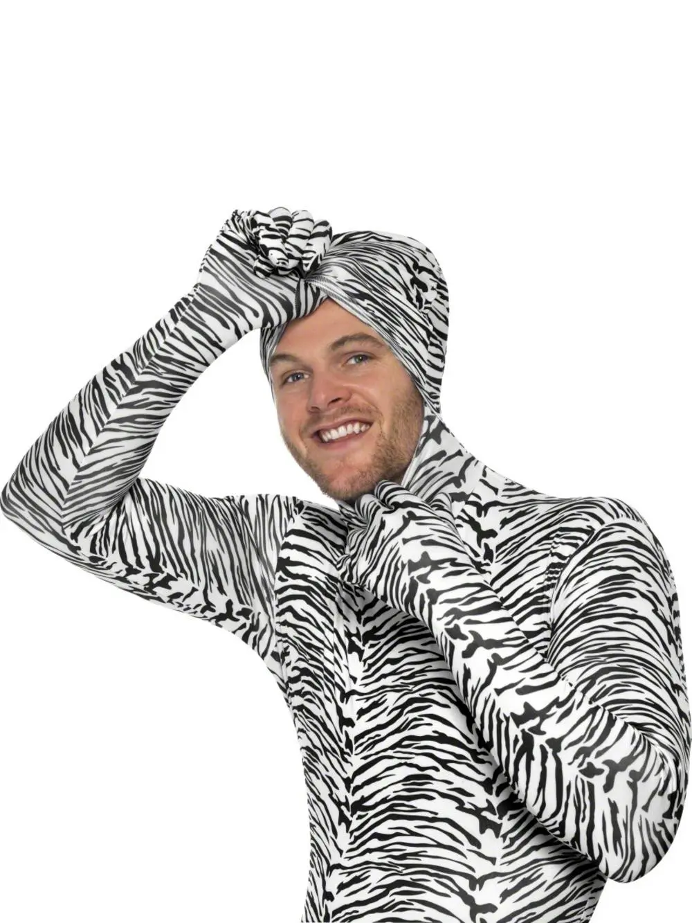 Zebra Second Skin Costume - Image 4