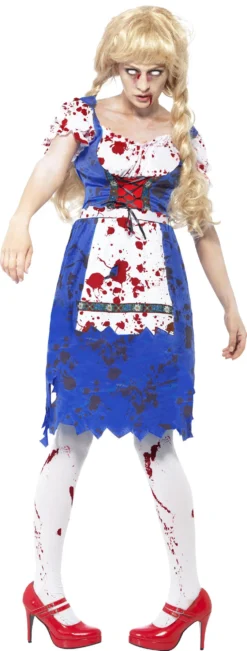 Zombie Bavarian Female Costume