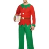 Adult's Christmas Elf Fancy Dress Costume