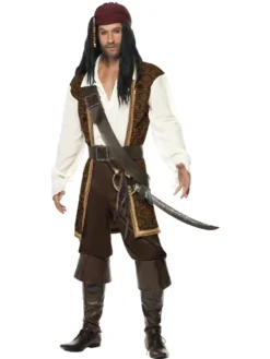 High Seas Pirate Mens Costume