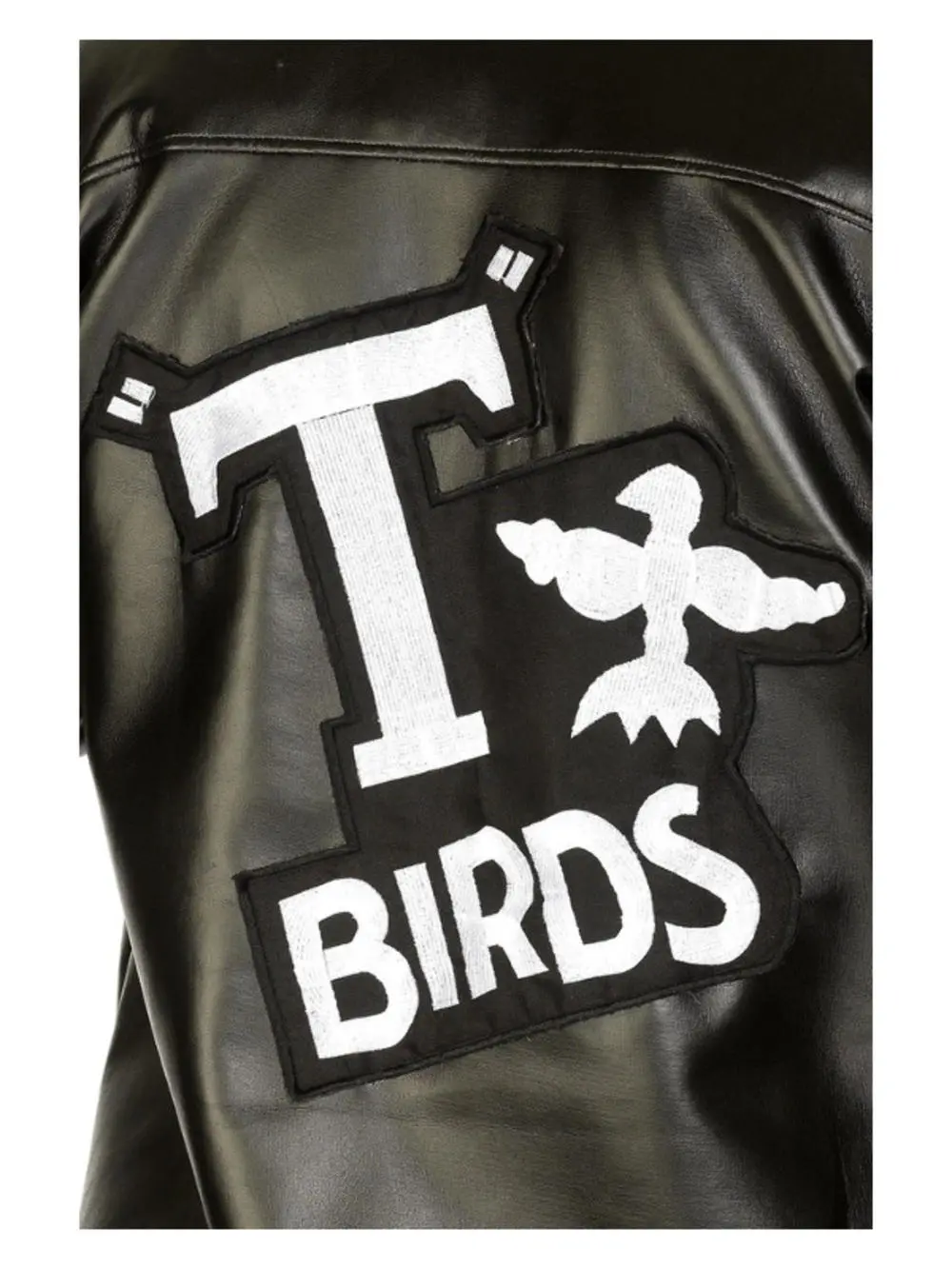Boys Grease T Birds Leather Look Jacket - Image 3