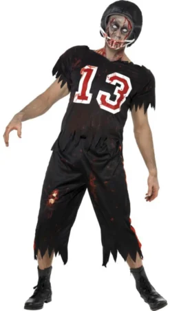 Zombie American Footballer Halloween Costume