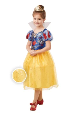 Glitter And Sparkle Snow White Girls Costume