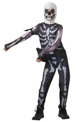 Fortnite Skull Trooper Kids Costume