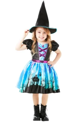 Girls Moonlight Witch Costume