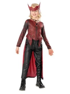 Licensed Scarlet Witch Girls Marvel Costume