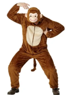 Adults Monkey Fancy Dress Costume