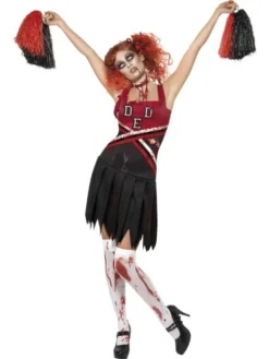 Zombie Cheerleader Halloween Costume