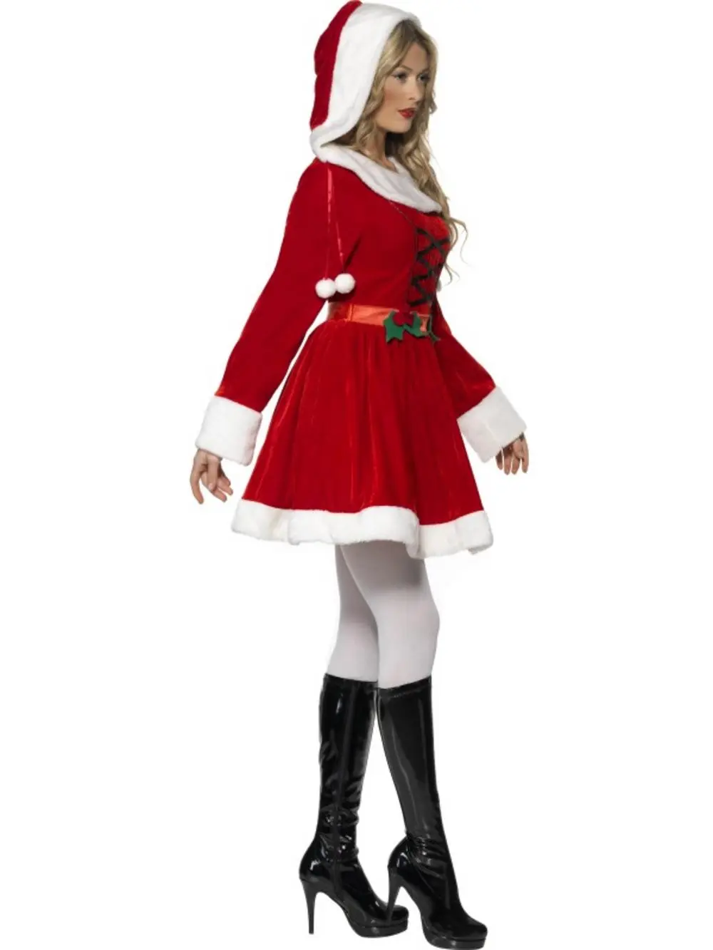 Miss Santa Fancy Dress Costume - Image 2