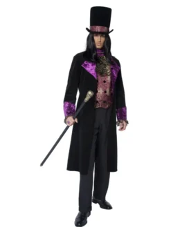 Gothic Count Vampire Halloween Costume