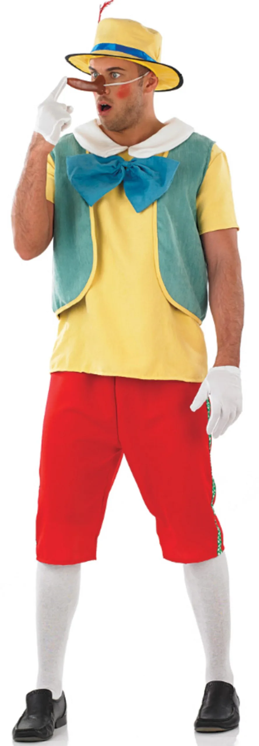 Mens Fairy Tale Puppet Fancy Dress Costume