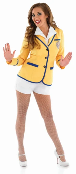 Ladies Holiday Camp Helper Fancy Dress Costume