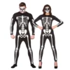 Skeleton Jumpsuit Adults Costume