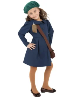 World War 2 Evacuee Girls Costume