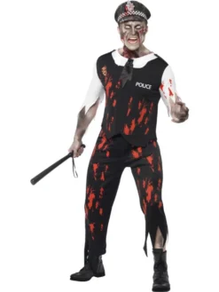 Zombie Policeman Halloween Costume