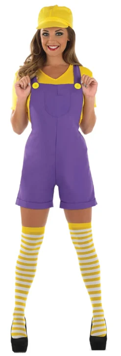 Yellow Plumbers Mate Ladies Costume