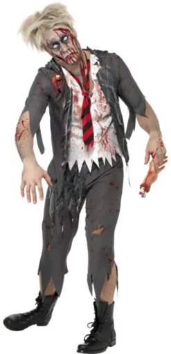 Zombie School Boy Halloween Costume