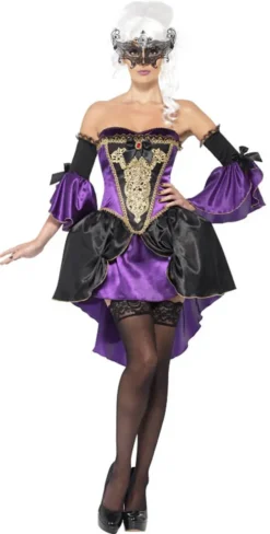 Midnight Baroque Masquerade Costume