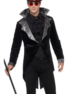 Gothic Vampire Mens Costume Jacket