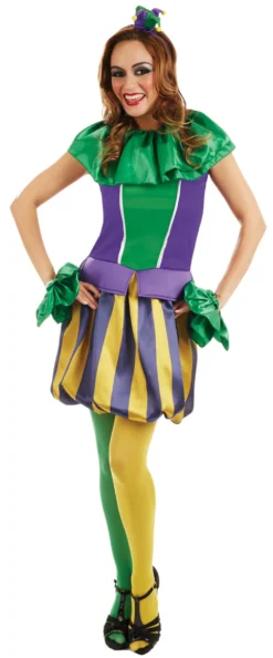 Carnival Jester Ladies Costume