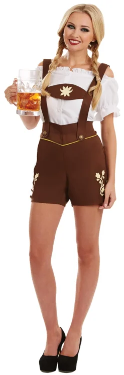 Bavarian Lederhosen Ladies Costume