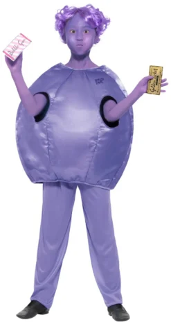 Roald Dahl Violet Beauregarde Girls Costume | Mega Fancy Dress