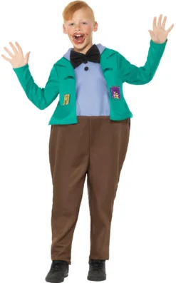 Roald Dahl Augustus Gloop Boys Costume