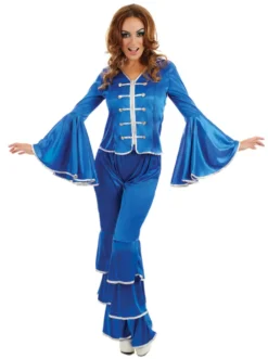 Blue Dancing Queen Ladies Costume