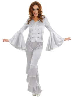 Silver Dancing Queen Ladies Costume