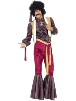 70s Psychedelic Rocker Mens Costume