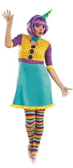 Clown Girl Ladies Fancy Dress