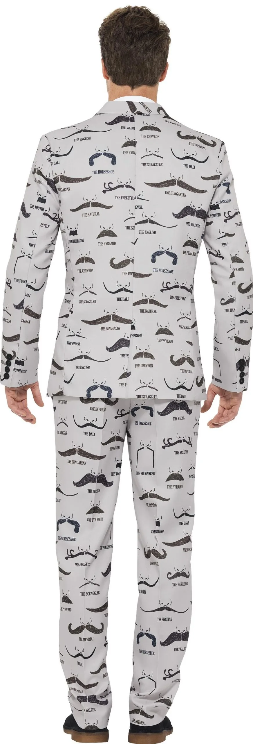 Moustache Suit Costume - Image 3