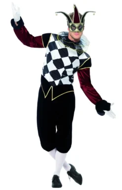 Gothic Venetian Harlequin Costume