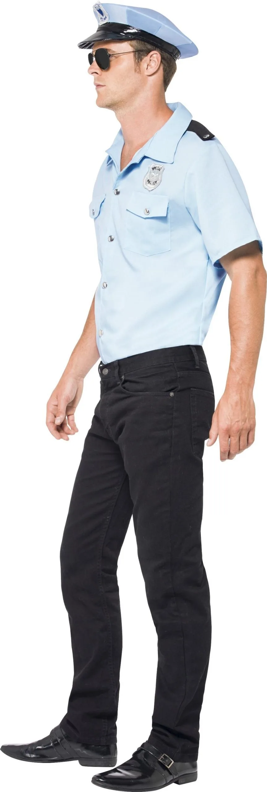 Mens Police Officer Costume - Image 3