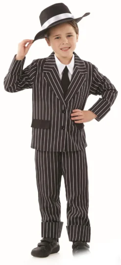 Little Gangster Boys Costume