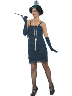 Teal Flapper Costume