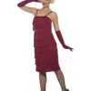 Burgundy Flapper Costume