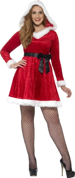 Curves Miss Santa Mens Costume