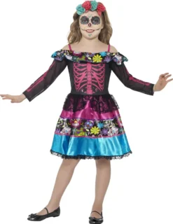 Day Of The Dead Sweetheart Girls Costume